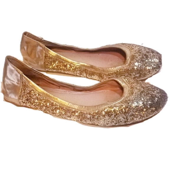 Vince Camuto Shoes - Vince Camuto Sequin Round Toe Ballet Flat Shoes